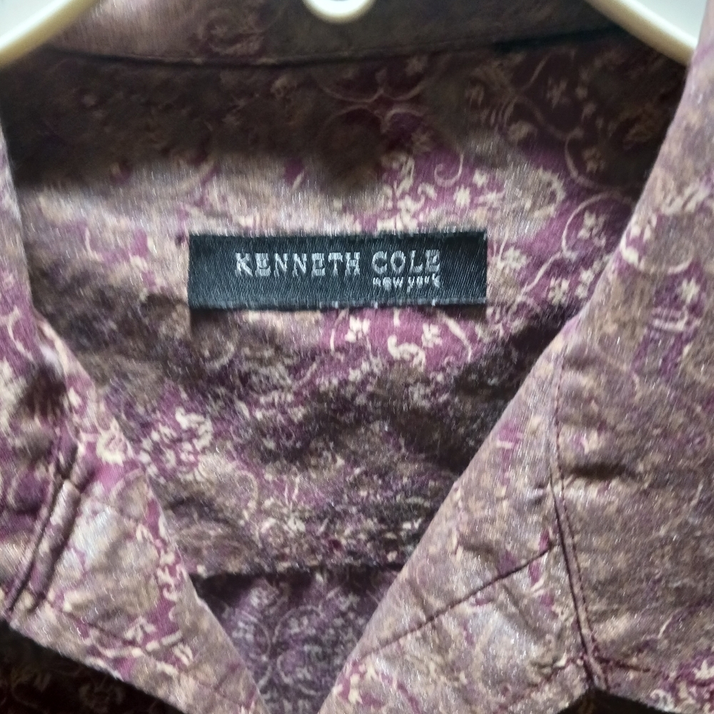 Kenneth Cole Large Vintage Dress Shirt